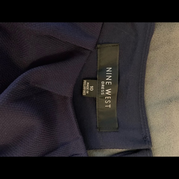 Nine West Navy Blue Dress - Picture 4 of 8